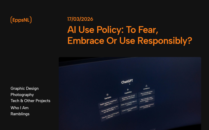 Screenshot of AI Use Policy: To Fear, Embrace, or Use Responsibly?